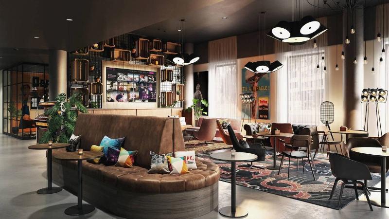 Moxy Duesseldorf South Hotell Exteriör bild