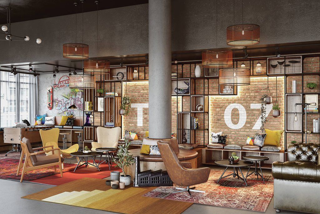Moxy Duesseldorf South Hotell Exteriör bild